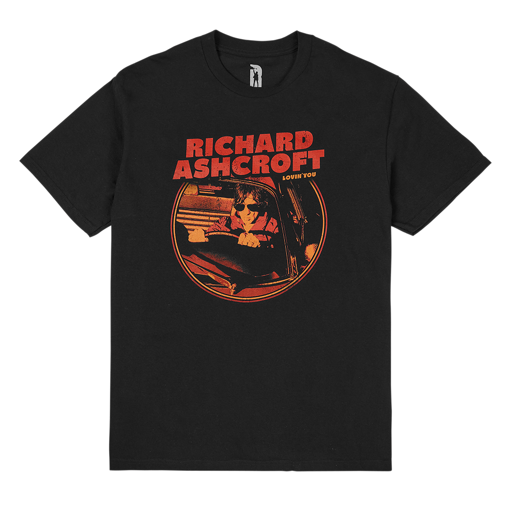 Richard Ashcroft Lovin' You Black Tee - Richard Ashcroft