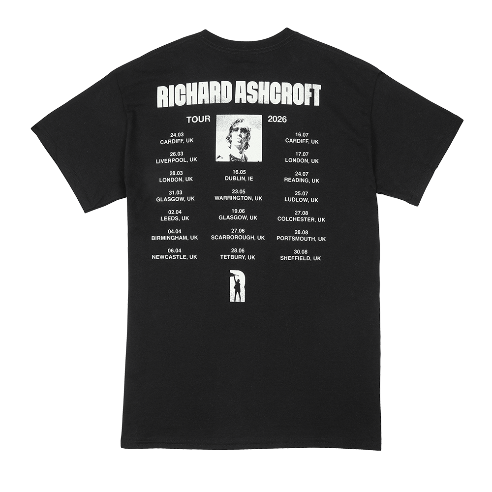 Richard Ashcroft - Richard Ashcroft 2026 Tour Dateback T-Shirt