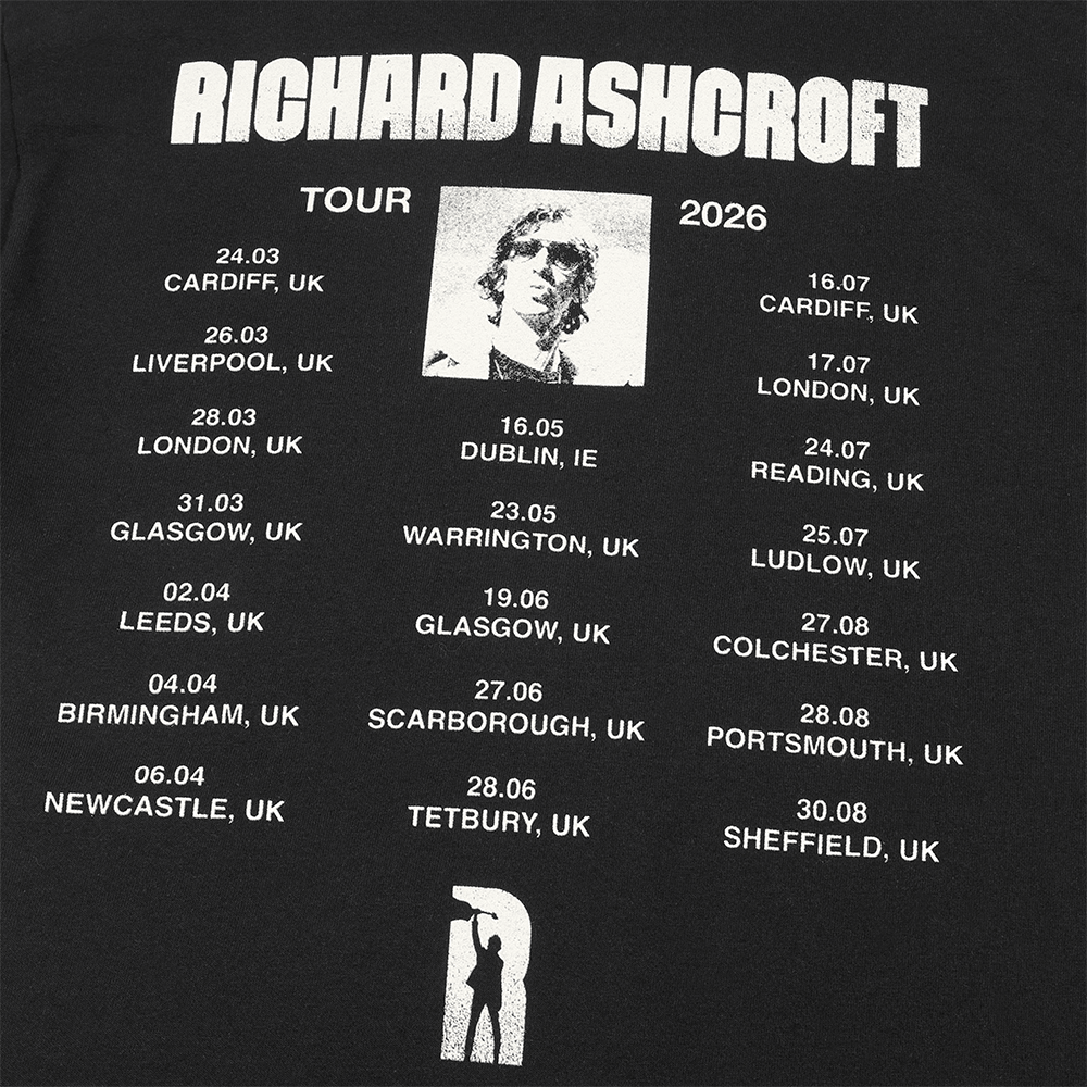 Richard Ashcroft - Richard Ashcroft 2026 Tour Dateback T-Shirt