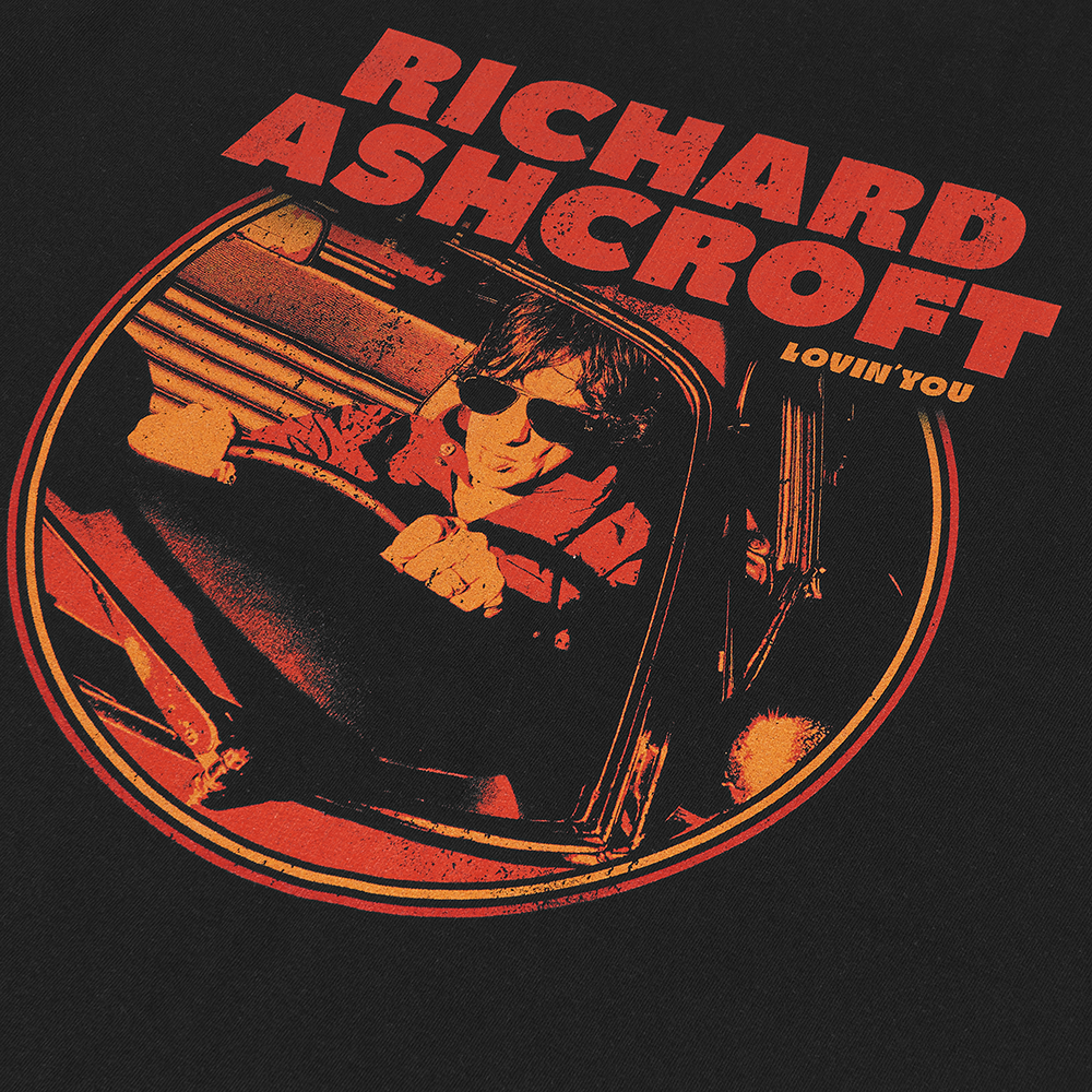 Richard Ashcroft - Richard Ashcroft Lovin’ You Black Tee