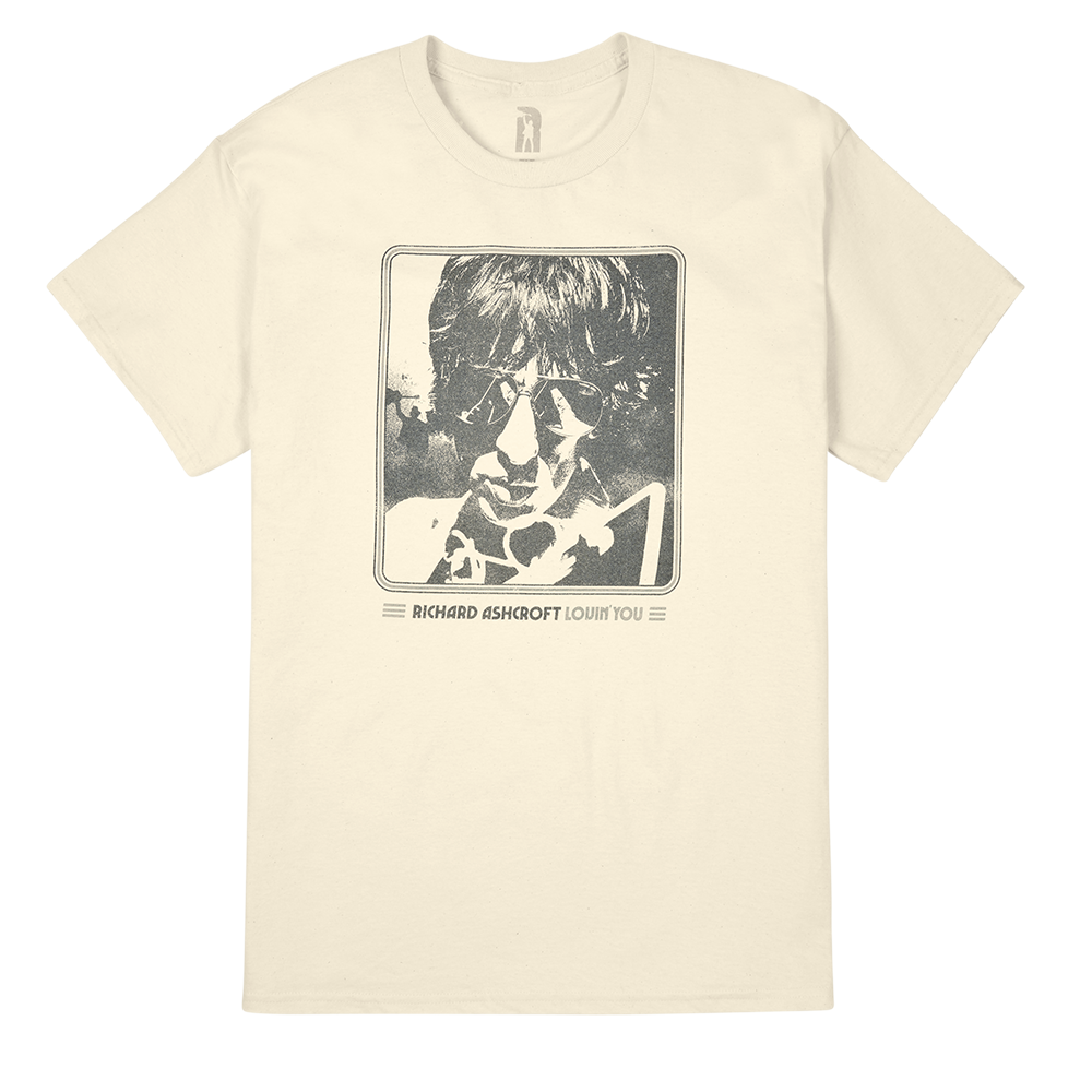 Richard Ashcroft - Richard Ashcroft Lovin’ You Beige Tee