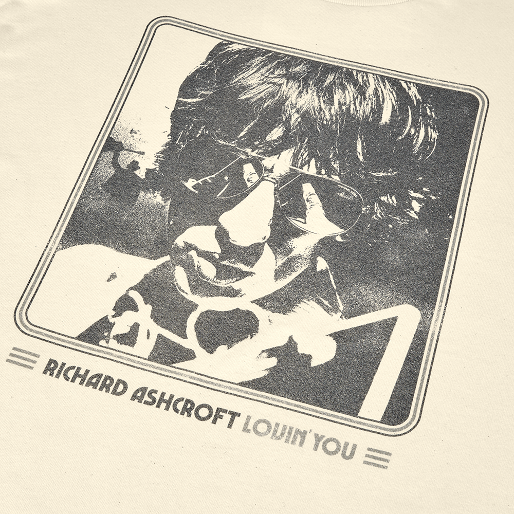 Richard Ashcroft - Richard Ashcroft Lovin’ You Beige Tee
