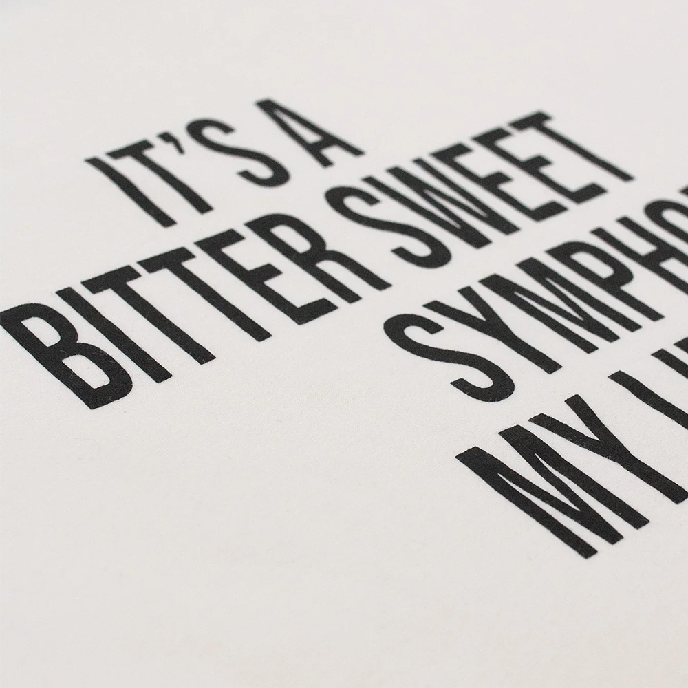 Richard Ashcroft - A Bitter Sweet Symphony Ecru - T-Shirt