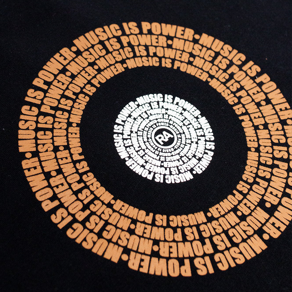 Richard Ashcroft - Music is Power Target Black - T-Shirt