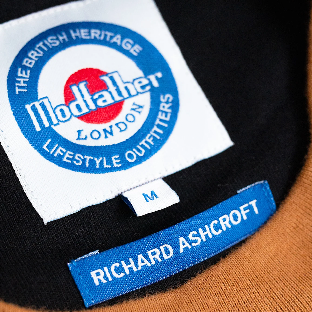 Richard Ashcroft - Music is Power Target Black - T-Shirt