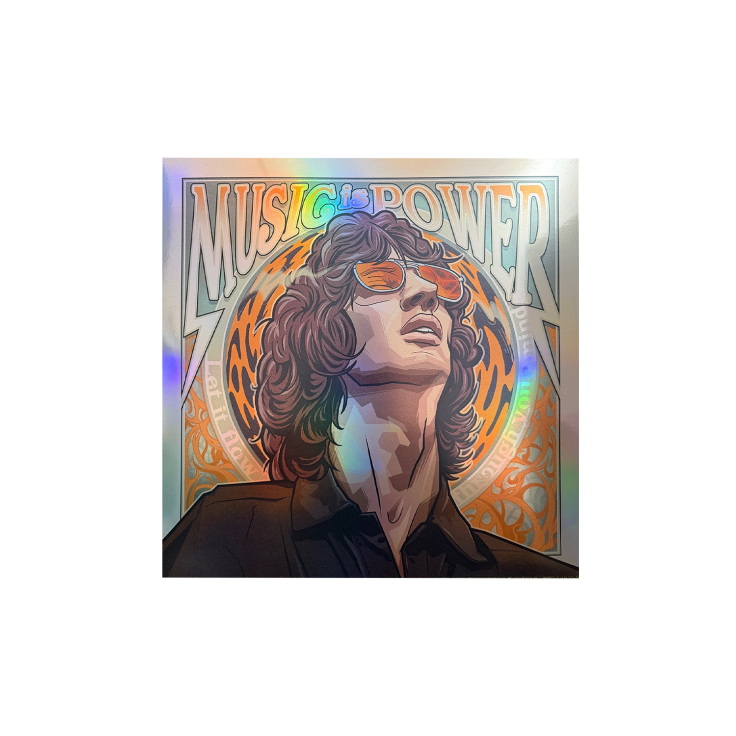 Richard Ashcroft - Richard Ashcroft 2026 Tour Music is Power Reflective Poster